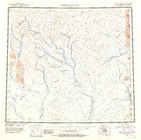 Table Mountain Alaska Historical topographic map, 1:250000 scale, 1 X 3 Degree, Year 1951