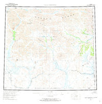 Table Mountain Alaska Historical topographic map, 1:250000 scale, 1 X 3 Degree, Year 1956
