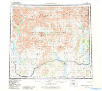 Table Mountain Alaska Historical topographic map, 1:250000 scale, 1 X 3 Degree, Year 1956