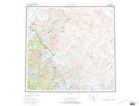 Taku River Alaska Historical topographic map, 1:250000 scale, 1 X 2 Degree, Year 1960