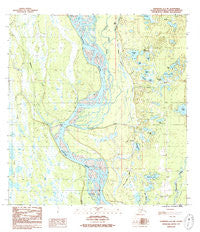 Talkeetna A-1 NE Alaska Historical topographic map, 1:25000 scale, 7.5 X 7.5 Minute, Year 1987