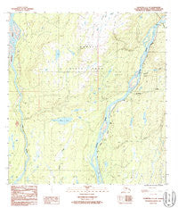 Talkeetna C-1 SE Alaska Historical topographic map, 1:25000 scale, 7.5 X 7.5 Minute, Year 1987