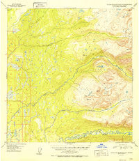 Talkeetna Mountains A-6 Alaska Historical topographic map, 1:63360 scale, 15 X 15 Minute, Year 1952