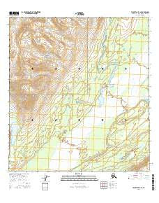 Talkeetna D-1 SE Alaska Current topographic map, 1:25000 scale, 7.5 X 7.5 Minute, Year 2016
