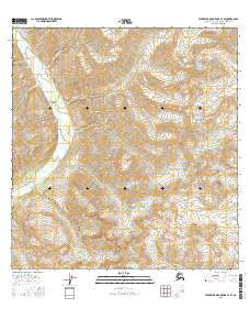 Talkeetna Mountains A-3 SE Alaska Current topographic map, 1:25000 scale, 7.5 X 7.5 Minute, Year 2016