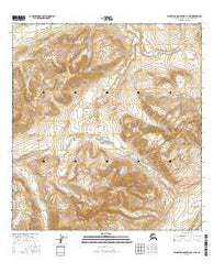 Talkeetna Mountains C-3 NW Alaska Current topographic map, 1:25000 scale, 7.5 X 7.5 Minute, Year 2016