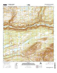 Talkeetna Mountains D-3 SW Alaska Current topographic map, 1:25000 scale, 7.5 X 7.5 Minute, Year 2016