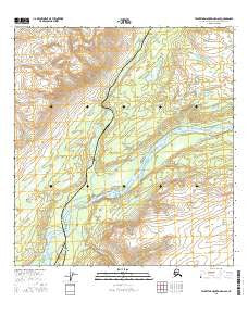 Talkeetna Mountains D-6 SE Alaska Current topographic map, 1:25000 scale, 7.5 X 7.5 Minute, Year 2016