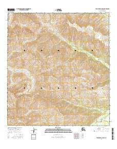 Tanacross A-5 NW Alaska Current topographic map, 1:25000 scale, 7.5 X 7.5 Minute, Year 2016