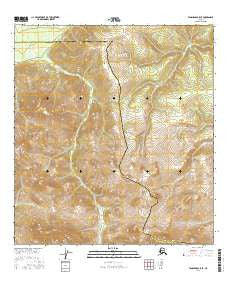 Tanacross A-5 SE Alaska Current topographic map, 1:25000 scale, 7.5 X 7.5 Minute, Year 2016