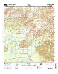 Tanacross B-4 NW Alaska Current topographic map, 1:25000 scale, 7.5 X 7.5 Minute, Year 2016