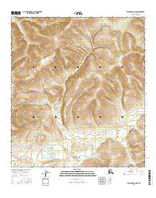 Tanacross C-5 NW Alaska Current topographic map, 1:25000 scale, 7.5 X 7.5 Minute, Year 2016