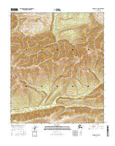 Tanana A-3 NE Alaska Current topographic map, 1:25000 scale, 7.5 X 7.5 Minute, Year 2016