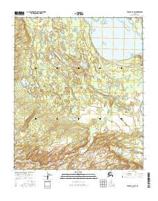 Tanana A-4 SW Alaska Current topographic map, 1:25000 scale, 7.5 X 7.5 Minute, Year 2016