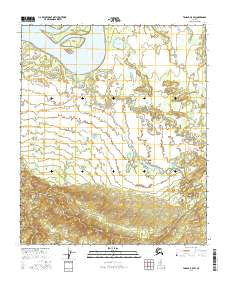 Tanana A-5 SW Alaska Current topographic map, 1:25000 scale, 7.5 X 7.5 Minute, Year 2016