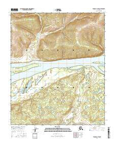 Tanana A-6 NW Alaska Current topographic map, 1:25000 scale, 7.5 X 7.5 Minute, Year 2016
