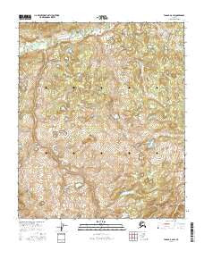 Tanana A-6 SW Alaska Current topographic map, 1:25000 scale, 7.5 X 7.5 Minute, Year 2016