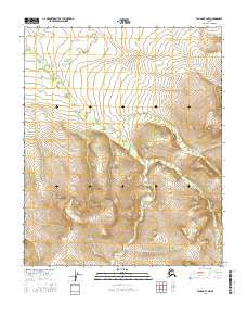 Tanana B-4 NW Alaska Current topographic map, 1:25000 scale, 7.5 X 7.5 Minute, Year 2016