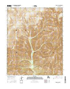 Tanana C-4 NE Alaska Current topographic map, 1:25000 scale, 7.5 X 7.5 Minute, Year 2016