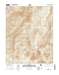 Tanana D-4 SE Alaska Current topographic map, 1:25000 scale, 7.5 X 7.5 Minute, Year 2016