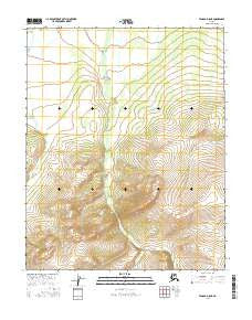 Tanana D-5 NE Alaska Current topographic map, 1:25000 scale, 7.5 X 7.5 Minute, Year 2016