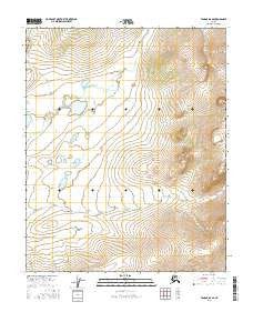 Tanana D-6 SE Alaska Current topographic map, 1:25000 scale, 7.5 X 7.5 Minute, Year 2016
