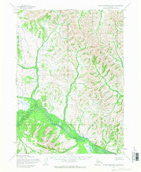Taylor Mountains B-5 Alaska Historical topographic map, 1:63360 scale, 15 X 15 Minute, Year 1954