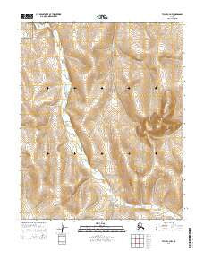 Teller C-4 NW Alaska Current topographic map, 1:25000 scale, 7.5 X 7.5 Minute, Year 2014