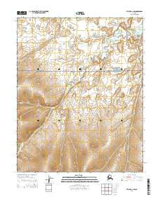 Teller D-2 NW Alaska Current topographic map, 1:25000 scale, 7.5 X 7.5 Minute, Year 2014