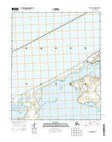 Teller D-6 SE Alaska Current topographic map, 1:25000 scale, 7.5 X 7.5 Minute, Year 2014