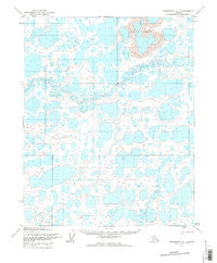 Teshekpuk A-1 Alaska Historical topographic map, 1:63360 scale, 15 X 15 Minute, Year 1955