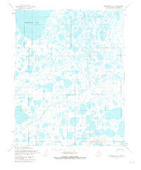 Teshekpuk B-1 Alaska Historical topographic map, 1:63360 scale, 15 X 15 Minute, Year 1955