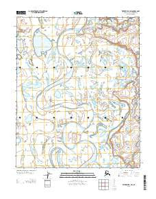 Teshekpuk A-3 SW Alaska Current topographic map, 1:25000 scale, 7.5 X 7.5 Minute, Year 2013