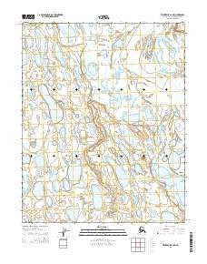 Teshekpuk A-4 NE Alaska Current topographic map, 1:25000 scale, 7.5 X 7.5 Minute, Year 2015