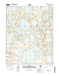 Teshekpuk A-5 SE Alaska Current topographic map, 1:25000 scale, 7.5 X 7.5 Minute, Year 2015