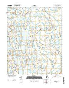 Teshekpuk B-4 SE Alaska Current topographic map, 1:25000 scale, 7.5 X 7.5 Minute, Year 2013