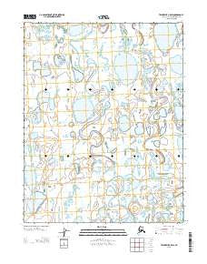 Teshekpuk C-5 SW Alaska Current topographic map, 1:25000 scale, 7.5 X 7.5 Minute, Year 2013