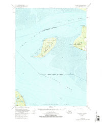 Tyonek A-1 Alaska Historical topographic map, 1:63360 scale, 15 X 15 Minute, Year 1951