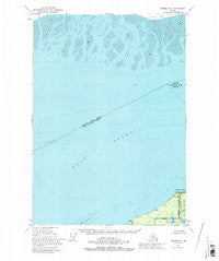 Tyonek A-2 Alaska Historical topographic map, 1:63360 scale, 15 X 15 Minute, Year 1951