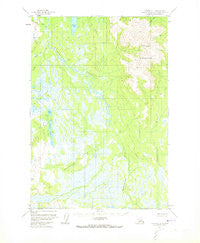 Tyonek C-4 Alaska Historical topographic map, 1:63360 scale, 15 X 15 Minute, Year 1954