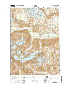 Tyonek A-6 NW Alaska Current topographic map, 1:25000 scale, 7.5 X 7.5 Minute, Year 2016