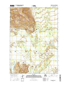 Tyonek A-6 SE Alaska Current topographic map, 1:25000 scale, 7.5 X 7.5 Minute, Year 2016
