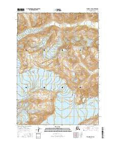 Tyonek A-7 SE Alaska Current topographic map, 1:25000 scale, 7.5 X 7.5 Minute, Year 2016