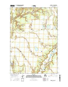 Tyonek B-1 NW Alaska Current topographic map, 1:25000 scale, 7.5 X 7.5 Minute, Year 2016