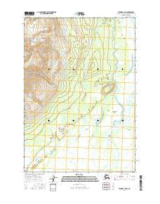 Tyonek B-2 NW Alaska Current topographic map, 1:25000 scale, 7.5 X 7.5 Minute, Year 2016
