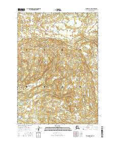 Tyonek B-4 NE Alaska Current topographic map, 1:25000 scale, 7.5 X 7.5 Minute, Year 2016