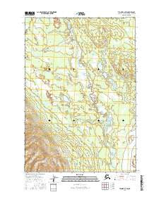 Tyonek C-2 SW Alaska Current topographic map, 1:25000 scale, 7.5 X 7.5 Minute, Year 2016