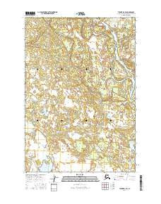 Tyonek D-3 SE Alaska Current topographic map, 1:25000 scale, 7.5 X 7.5 Minute, Year 2016