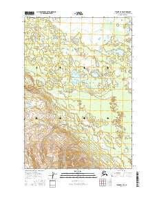 Tyonek D-4 SE Alaska Current topographic map, 1:25000 scale, 7.5 X 7.5 Minute, Year 2016