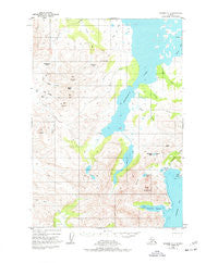 Ugashik C-1 Alaska Historical topographic map, 1:63360 scale, 15 X 15 Minute, Year 1951